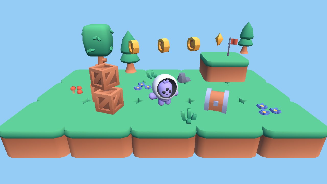 3D platformer rendered by Tassix